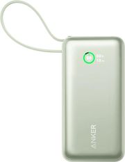 powerbank anker nano 10000mah 30w qc pd green a1259g61 photo