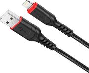 hoco usb a to lightning cable x59 victory 18w 2a 1m black photo