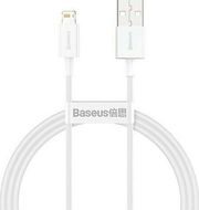 baseus superior series usb a to lightning cable 20w 24a 025m white calys 02 photo
