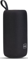 osio obt 8000bl mayro adiabroxo forito ixeio led me ipx4 bluetooth usb karta tf fm kai tws 16w photo