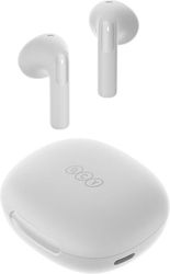 qcy ailybuds e20 white hybrid anc semi ear tws earbuds 6mics 13mm dynamic driver ipx4 bt54 35h