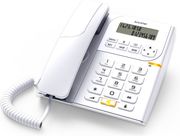 alcatel t58 ce analog corded phone white photo