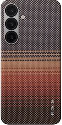 pitaka tactile woven case sunset for samsung galaxy s25 photo