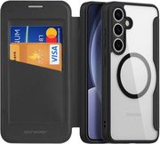 dux ducis wallet case skin x pro compatible with magsafe for samsung s25 plus black photo