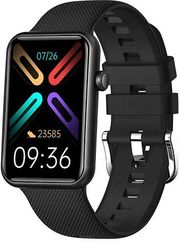 lamtech smart watch bt51 with sport tracking total black lam113508 photo