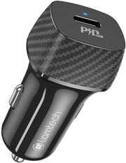 lamtech premium fast in car charger type c pd30w black lam112792
