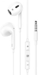 lamtech handsfree stereo 35mm jack with mic white lam020663 photo