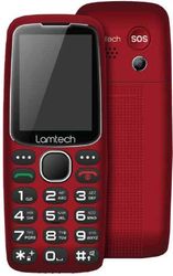 kinito lamtech mobile phone 24 gr dual sim tiny l ii red lam113164 photo