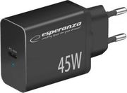 esperanza ezc108k quick power charger 45w usb c pd 45w photo