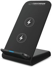esperanza ezc101 phone stand with wireless induction charger 15w photon photo