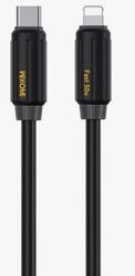 charging cable wk 30w pd type c i6 black 1m wdc 29 photo