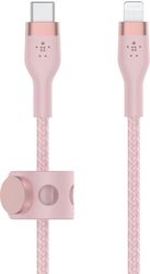 belkin caa011bt1mpk boost charge usb c to ltg silicon 1m pink photo belkin caa011bt1mpk boost charge usb c to ltg silicon 1m pink photo