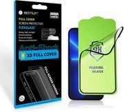 bestsuit flexible hybrid glass 5d for apple iphone 16 pro max black photo