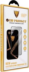 og premium privacy glass for iphone 16 black photo