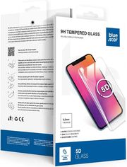 Blue Star Tempered Glass For Samsung A26 5G Full Face (Full Glue With Frame/Small Size) Black