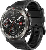 blackview multi function smartwatch with flash light and gr menu black w50pro b