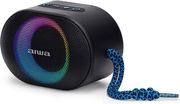 aiwa bluetooth speaker with rgb multi lighting rms 10w blue bst 330bl