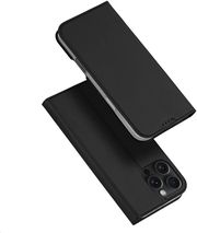 dux ducis wallet case skin pro for iphone 16 pro black photo