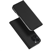 dux ducis wallet case skin pro for iphone 16 pro max black photo