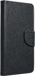 fancy book case for xiaomi redmi note 14 5g black photo