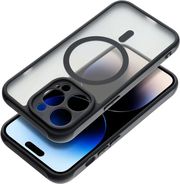 full matte mag cover case compatible with magsafe for xiaomi redmi note 13 5g black photo