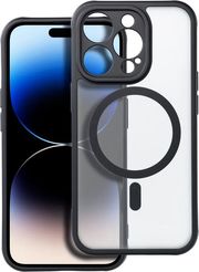 full matte mag cover case compatible with magsafe for xiaomi redmi note 14 pro plus 5g black photo