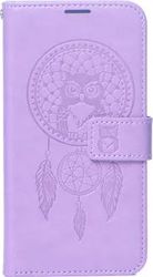 mezzo book case for xiaomi redmi note 14 pro 5g 14 pro plus 5g dreamcatcher purple photo