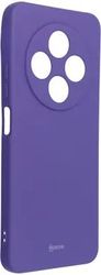 roar case colorful jelly for xiaomi redmi note 14 5g purple photo