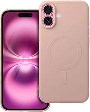 silicone mag cover case compatible with magsafe for iphone 16 plus pink photo
