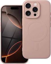 silicone mag cover case compatible with magsafe for iphone 16 pro pink photo