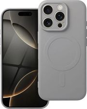 silicone mag cover case compatible with magsafe for iphone 16 pro titanium photo