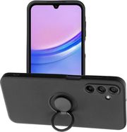 silicone ring case for samsung a15 5g a15 4g black photo