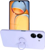 silicone ring case for xiaomi redmi 13c poco c65 violet photo silicone ring case for xiaomi redmi 13c poco c65 violet photo