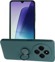 silicone ring case for xiaomi redmi 14c green photo