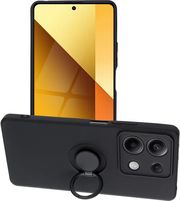 silicone ring case for xiaomi redmi note 13 5g black photo