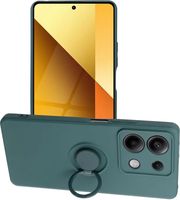 silicone ring case for xiaomi redmi note 13 5g green photo