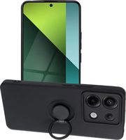 silicone ring case for xiaomi redmi note 13 pro 5g black photo