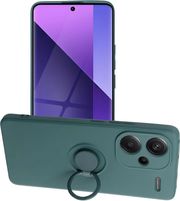silicone ring case for xiaomi redmi note 13 pro plus 5g green photo