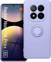 silicone ring case for xiaomi redmi note 14 pro plus 5g violet photo