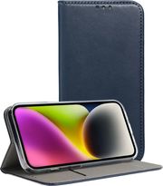 smart magneto book case for xiaomi redmi note 14 5g navy photo