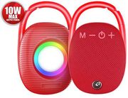sonic gear bt53 portable wireless speaker with fm red sonicgo1red photo