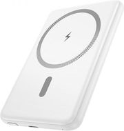 power bank magnetic wireless hoco 5000mah 20w j140 white