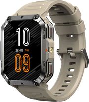 blackview multi funct smartwatch with flashlight compass bt callhealth management khaki w70pro kh photo