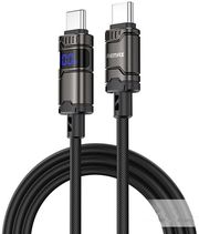 remax c01 cc 100w fast charging cable usb c to usb c photo