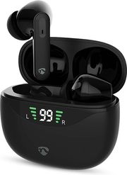 nedis hpbt2450bk fully wireless bluetooth earphones with anc built in microphone black photo