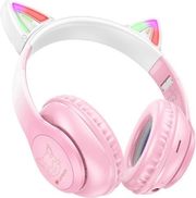 lamtech bt53 kids headphones cherry blossom kitty cat lam980503 photo