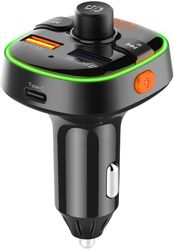 akai fmt 54t fm transmitter aytokinitoy me bluetooth v50 led qc30 hands free photo