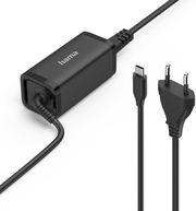 hama universal usb c notebook power supply unit gan power delivery pd 5 20v 45w photo