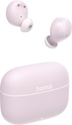 hama freedom buddy ii bluetooth headphones tws earbuds voice control pink photo