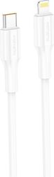 usb 20 cable foneng xs01 usb c to lightning pd 27w 1m white photo